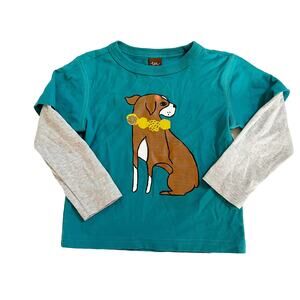 Tea Collection Layered Graphic Tee Size 12-18m